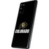 University of Colorado CU Logo on Black Galaxy S20 Fan Edition Skin